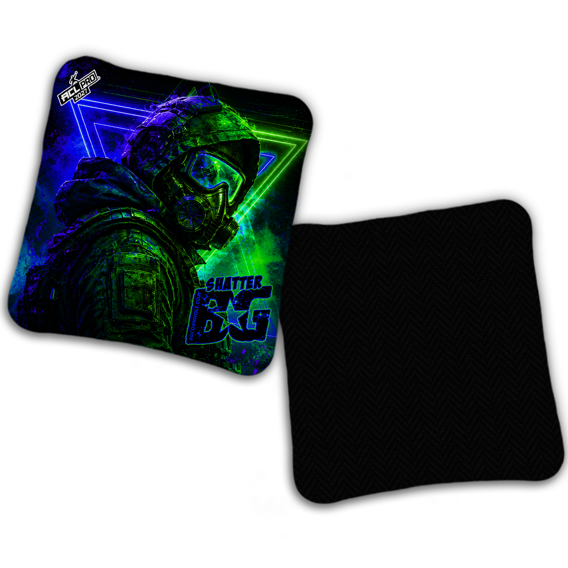 2027 BG Multiple Bag Models "NIGHT PROTOCOL" - ACL Pro Stamped Cornhole Bags - SET OF 4 BAGS