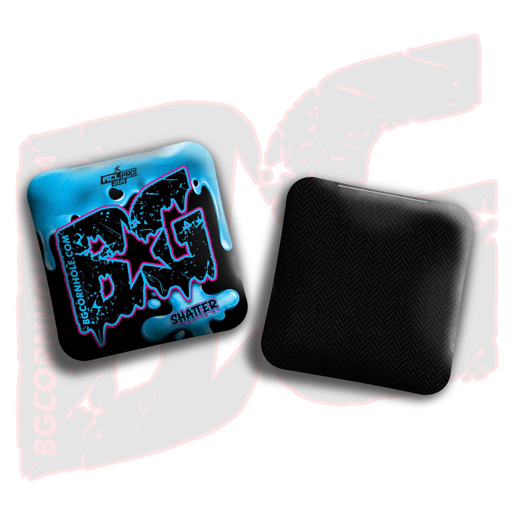 2026 BG Shatter "Drip" - ACL Pro Stamped Cornhole Bags - SET OF 4 BAGS