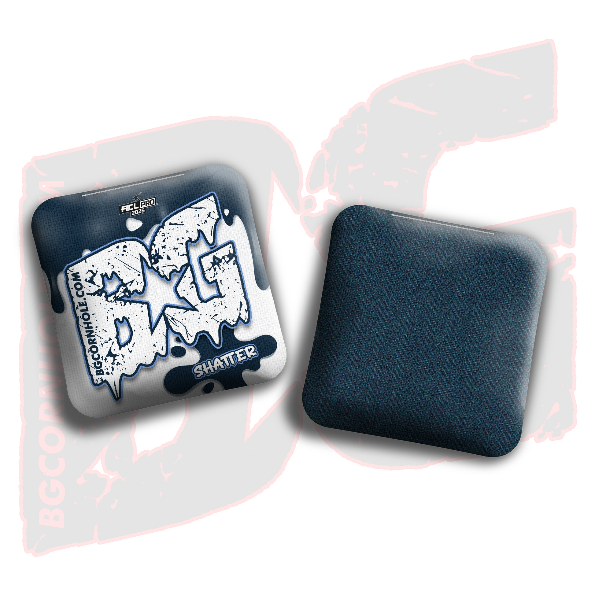 2026 BG Shatter "Drip" - ACL Pro Stamped Cornhole Bags - SET OF 4 BAGS