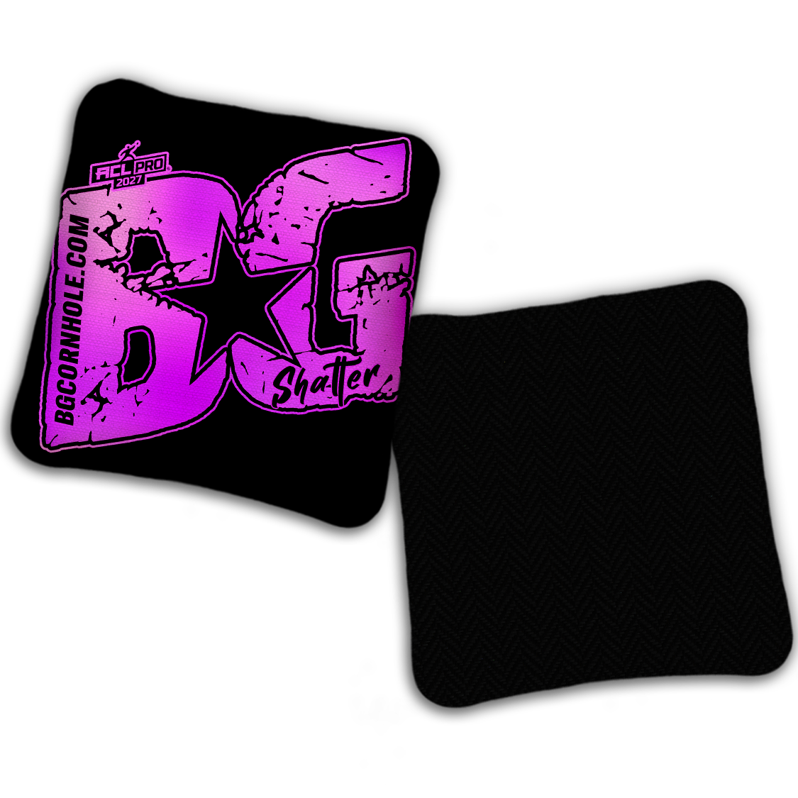 2027 BG Multiple Bag Models "BLACKOUT" - ACL Pro Stamped Cornhole Bags - SET OF 4 BAGS