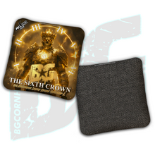 Load image into Gallery viewer, 6th Anniversary Edition 2026 BG Multiple Bag Models "The 6th Crown" - ACL Pro Stamped Cornhole Bags - SET OF 4 BAGS
