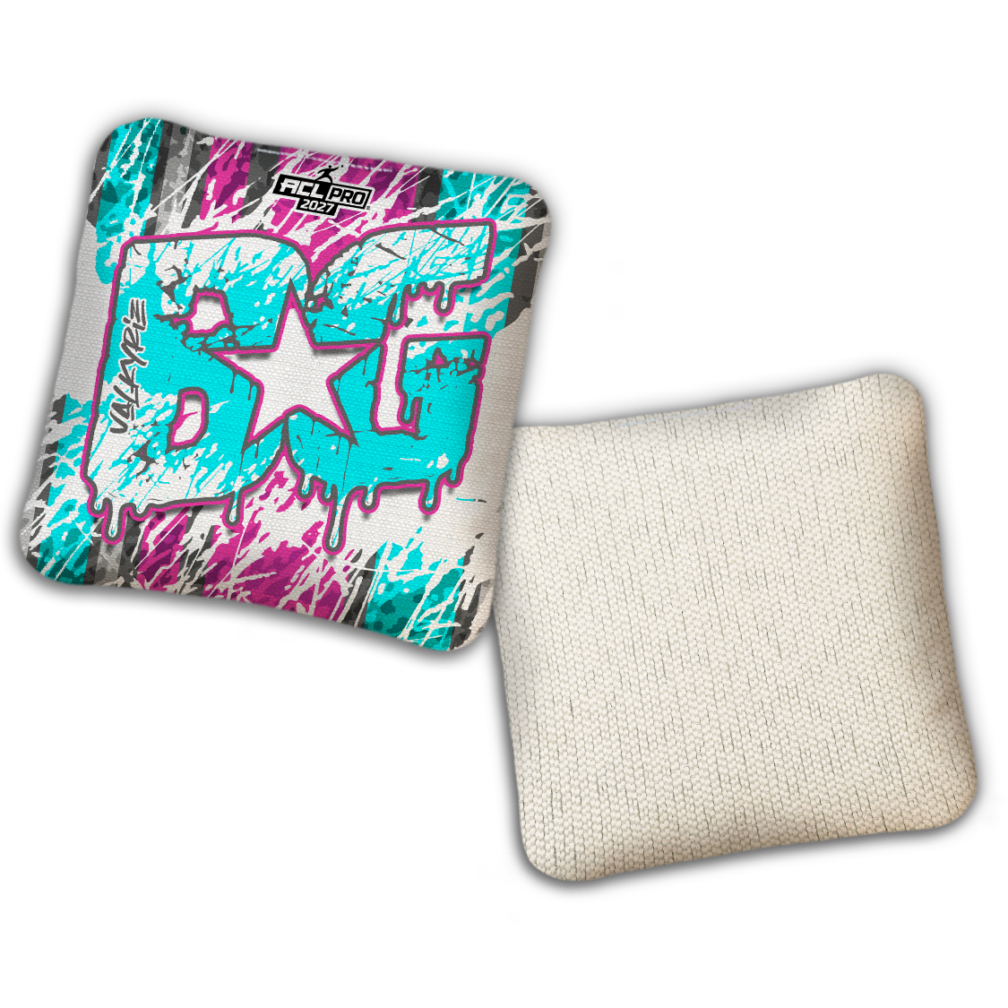 2027 BG Multiple Bag Models "SPLASH ZONE" - ACL Pro Stamped Cornhole Bags - SET OF 4 BAGS