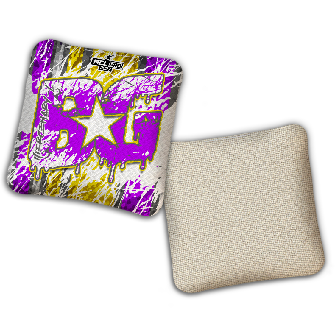 2027 BG Multiple Bag Models "SPLASH ZONE" - ACL Pro Stamped Cornhole Bags - SET OF 4 BAGS