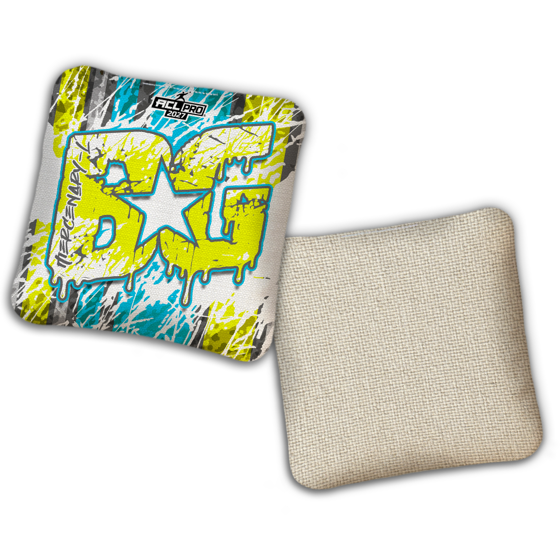 2027 BG Multiple Bag Models "SPLASH ZONE" - ACL Pro Stamped Cornhole Bags - SET OF 4 BAGS