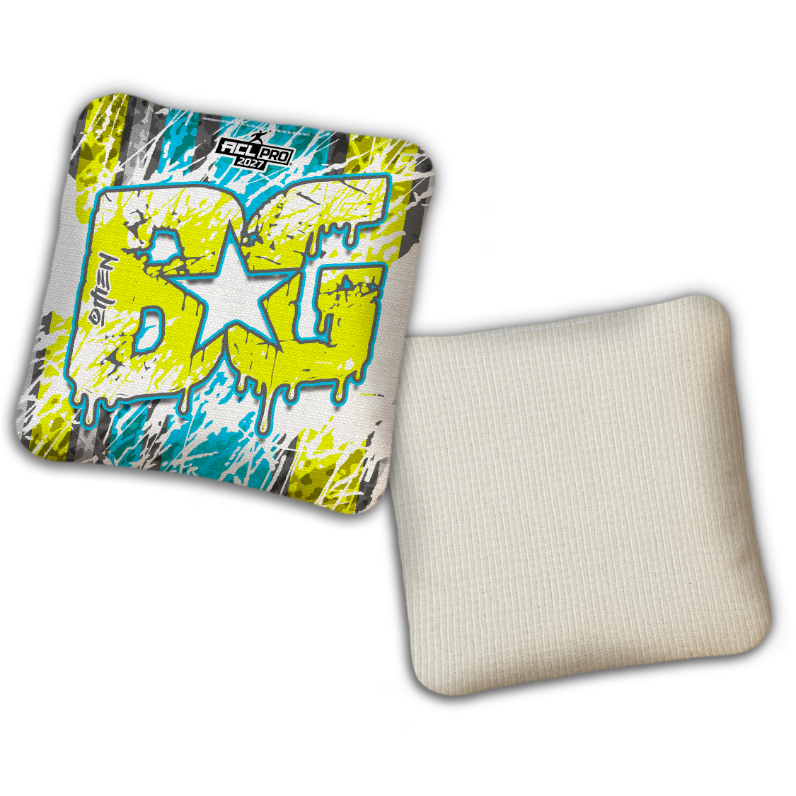 2027 BG Multiple Bag Models "SPLASH ZONE" - ACL Pro Stamped Cornhole Bags - SET OF 4 BAGS