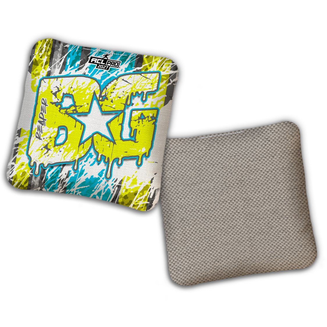 2027 BG Multiple Bag Models "SPLASH ZONE" - ACL Pro Stamped Cornhole Bags - SET OF 4 BAGS