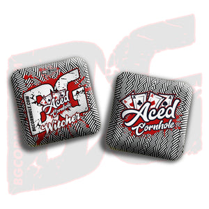 2026 Multiple Bag Models - "Aced Cornhole” Collab - ACL Pro Stamped Cornhole Bags - SET OF 4 BAGS