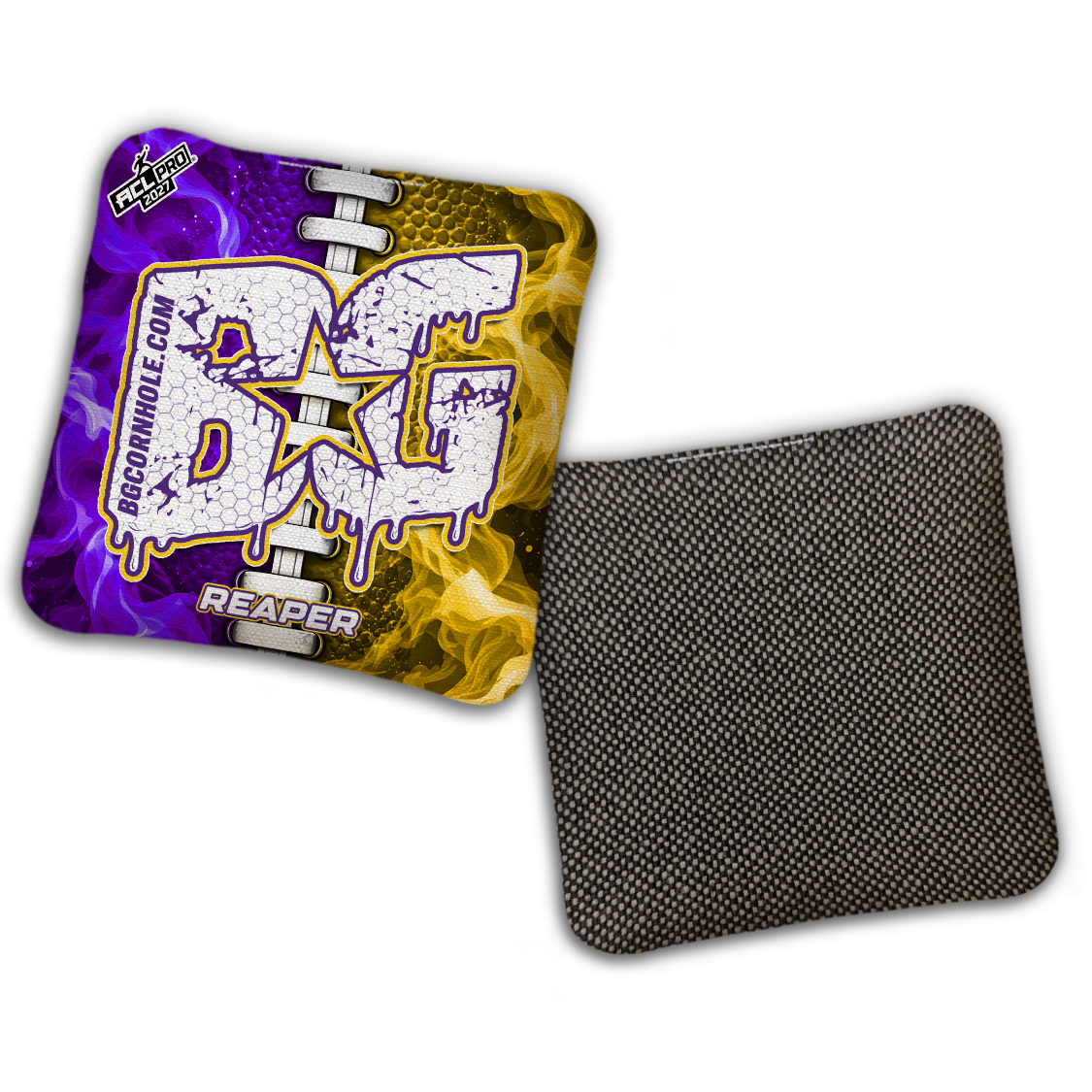 2027 BG Multiple Bag Models "Louisiana Split Lace" - ACL Pro Stamped Cornhole Bags