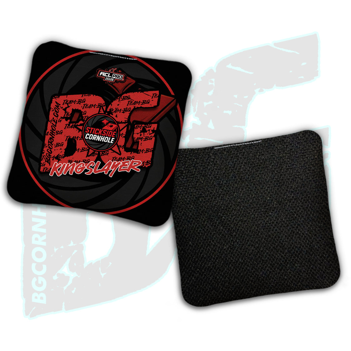 2026 Multiple Bag Models  "Stickside Cornhole” Collab - ACL Pro Stamped Cornhole Bags - SET OF 4 BAGS