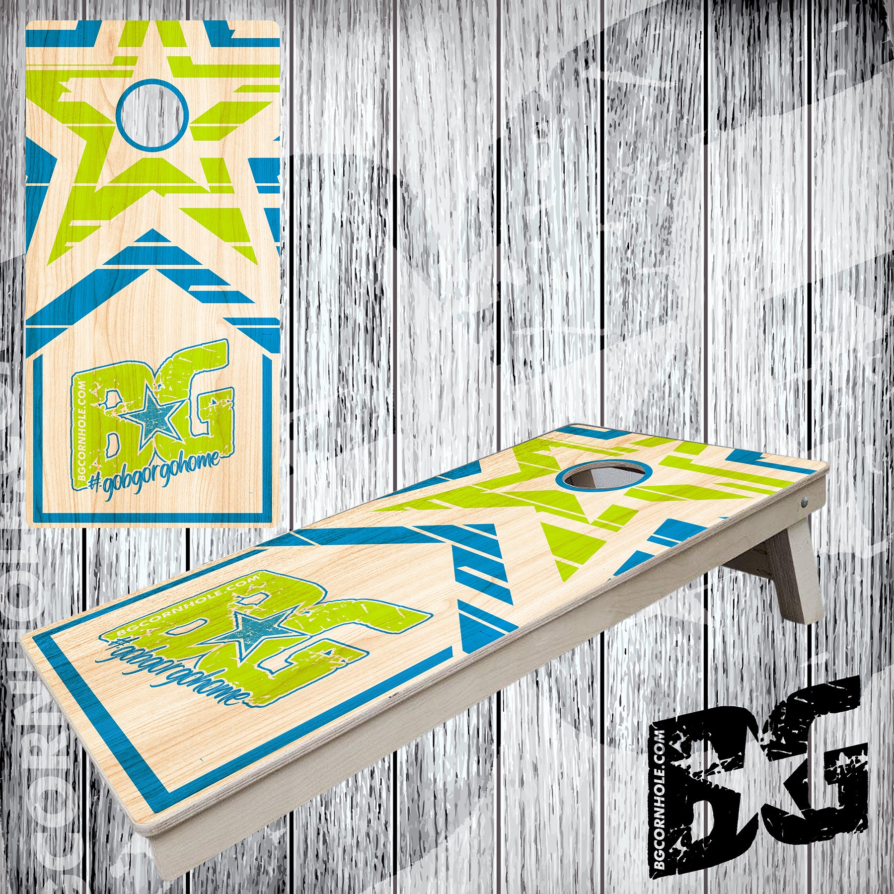BG "Superstar" Cornhole Boards - Elite Model
