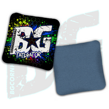 Load image into Gallery viewer, 2026 BG Tailgator  - "Hex Splatter" - Non Stamped Cornhole Bags - SET OF 4 bags