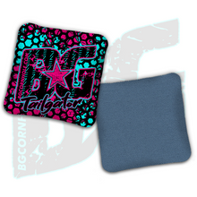 Load image into Gallery viewer, 2026 BG Multiple Bag Models  - "Neon Honeycomb" - Non Stamped Cornhole Bags - SET OF 4 bags