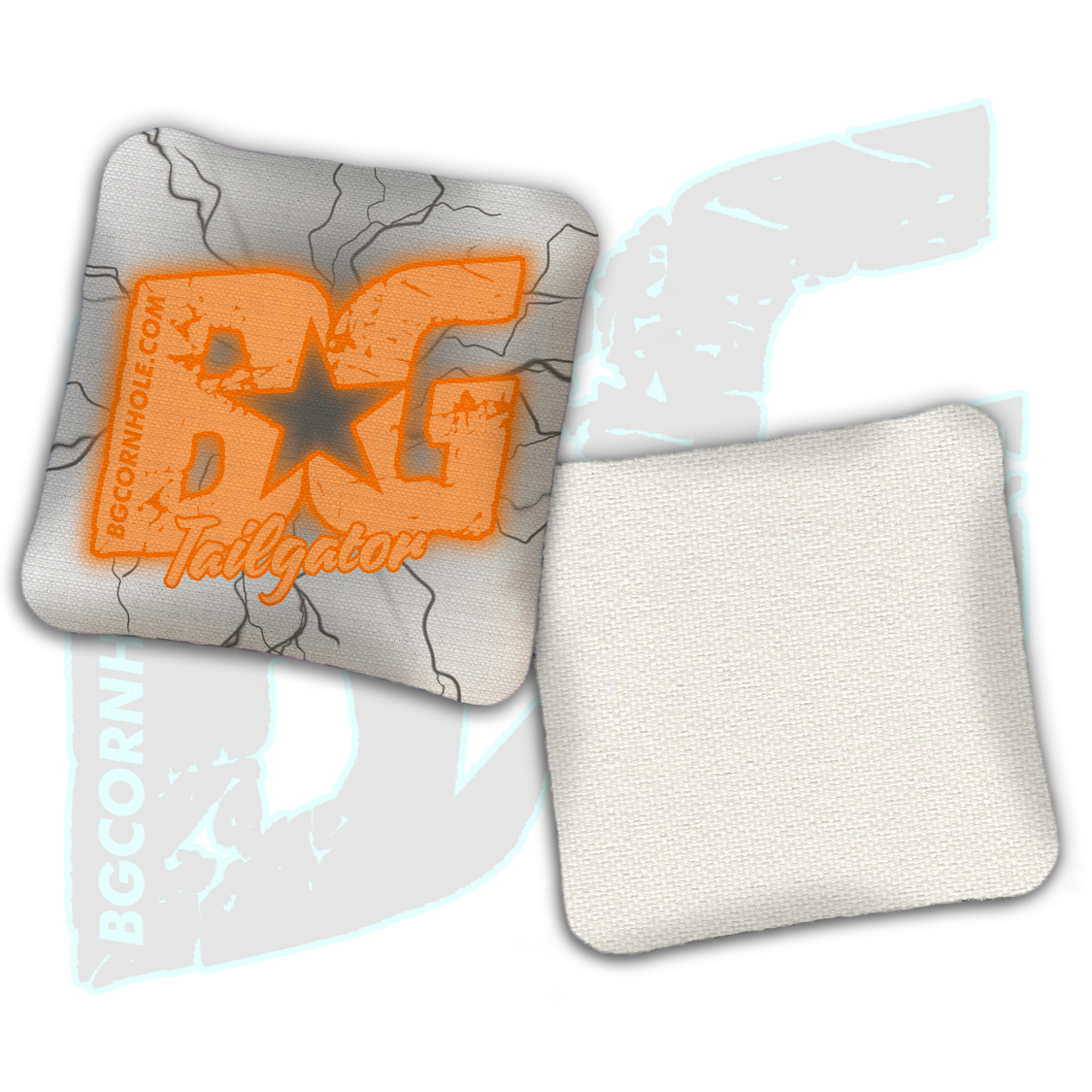 BG Multiple Bag Models  - "Lightening Strike" - Non Stamped Cornhole Bags - SET OF 4 bags