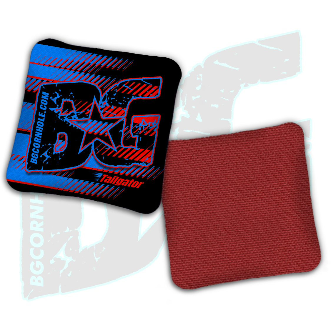 BG Multiple Bag Models  - "Full Throttle" - Non Stamped Cornhole Bags - SET OF 4 bags