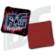 Load image into Gallery viewer, 2026 BG Tailgator  - "Stars and Drip” - Non Stamped Cornhole Bags - SET OF 4 bags