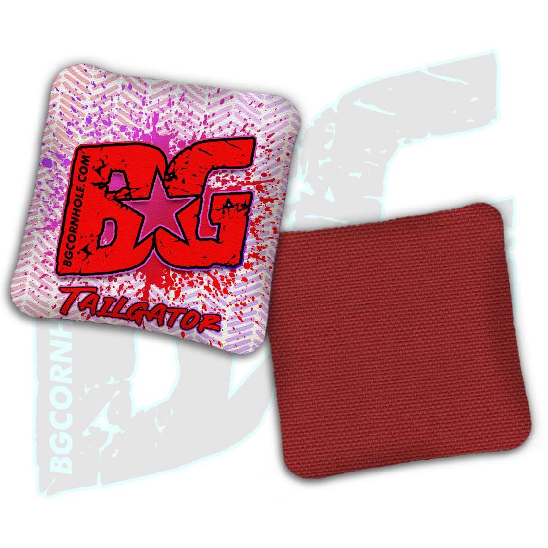 BG Multiple Bag Models  - "Paint Splatter" - Non Stamped Cornhole Bags - SET OF 4 bags