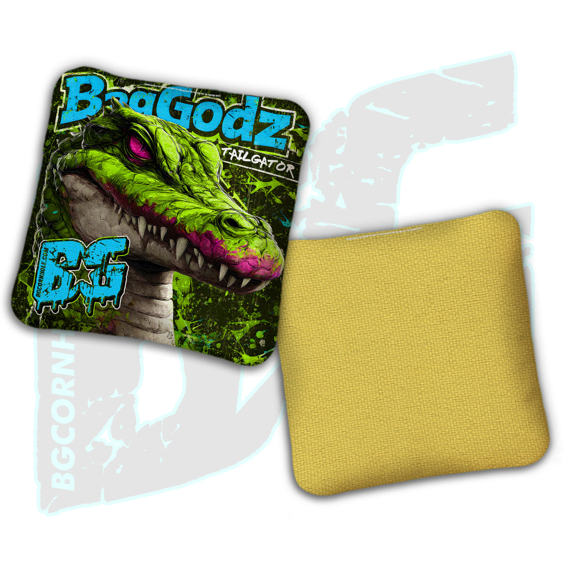 BG Tailgator  - "Street Beast” - Non Stamped Cornhole Bags - SET OF 4 bags