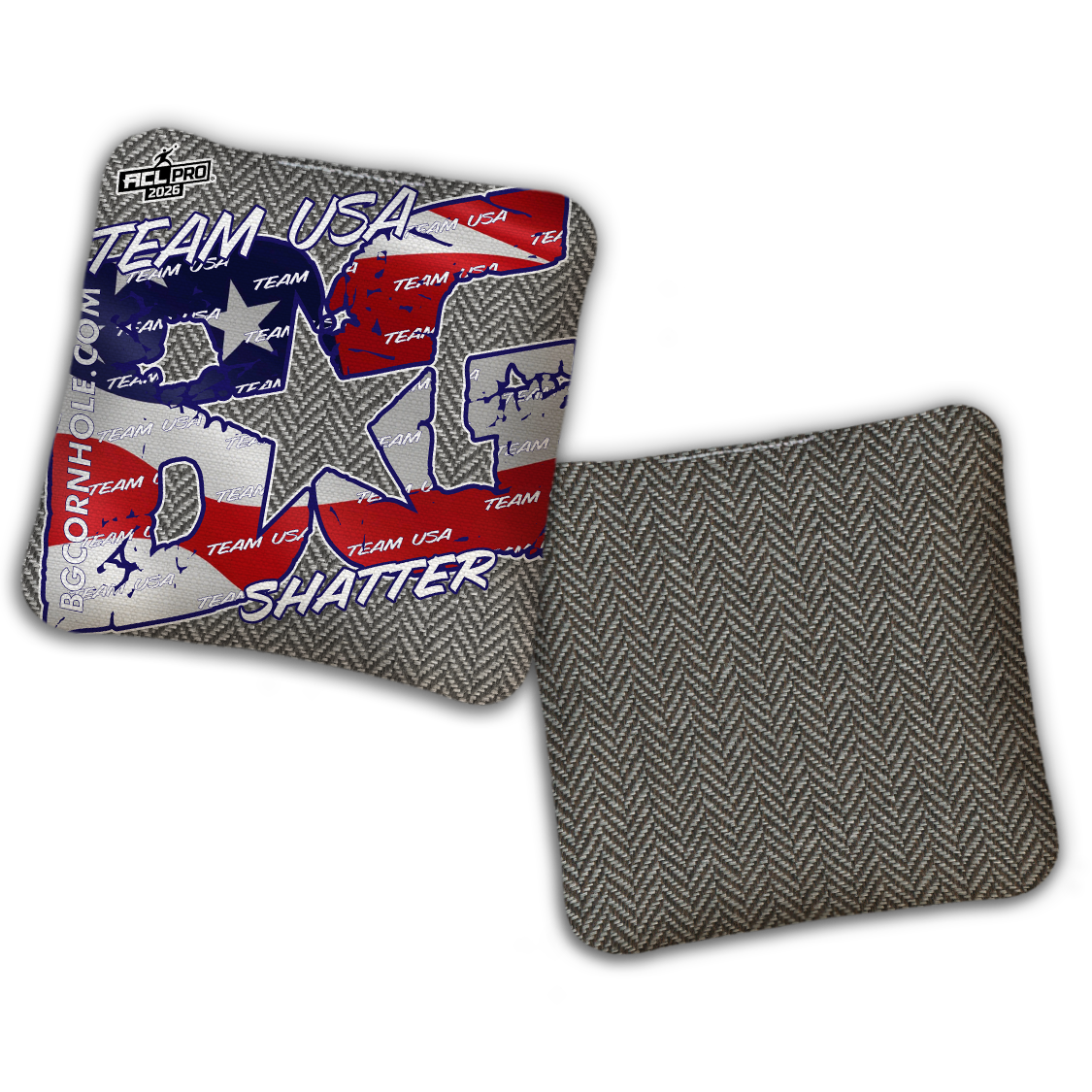 2026 BG Multiple Bag Models "Team USA" - ACL Pro Stamped Cornhole Bags - SET OF 4 BAGS
