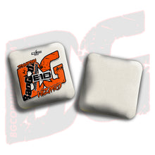Load image into Gallery viewer, 2026 Multiple Bag Models  - &quot;Elizabeth Tennyson” - ACL Pro Stamped Cornhole Bags - SET OF 4 BAGS
