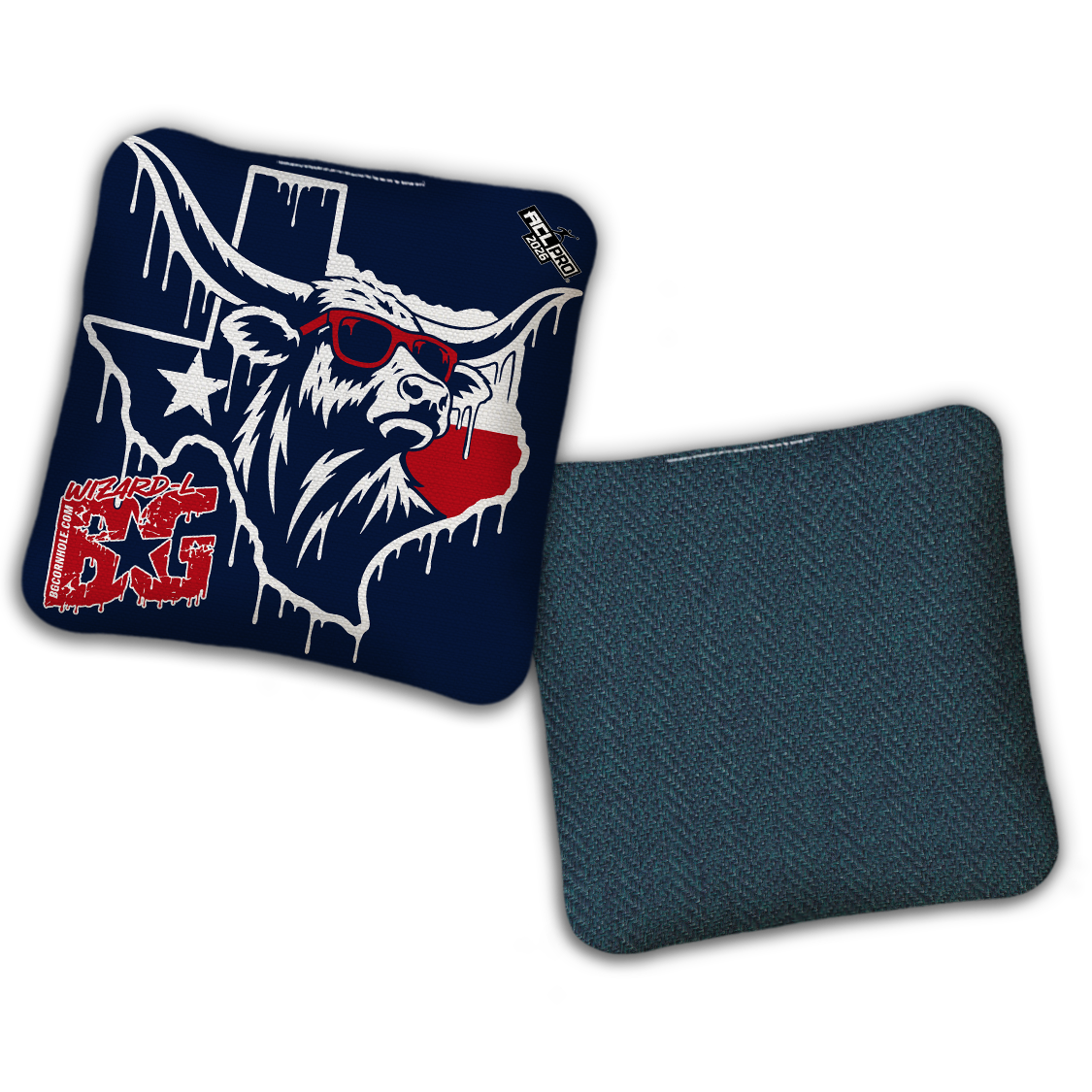 2026 BG "TEXAS DRIP" - ACL Pro Stamped Cornhole Bags - SET OF 4 BAGS