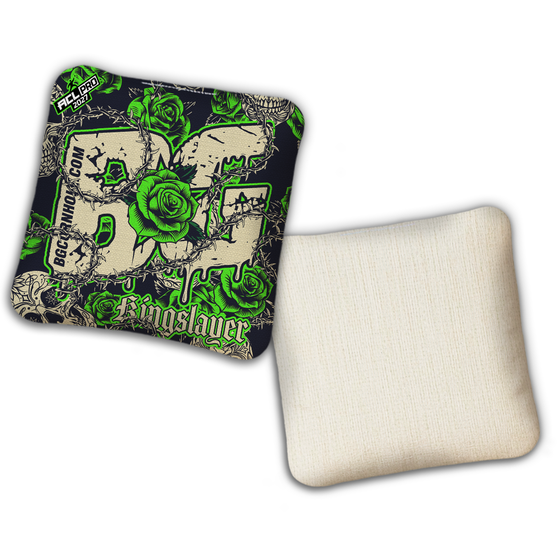 2027 BG Multiple Bag Models "THORNS AND ROSES" - ACL Pro Stamped Cornhole Bags - SET OF 4 BAGS