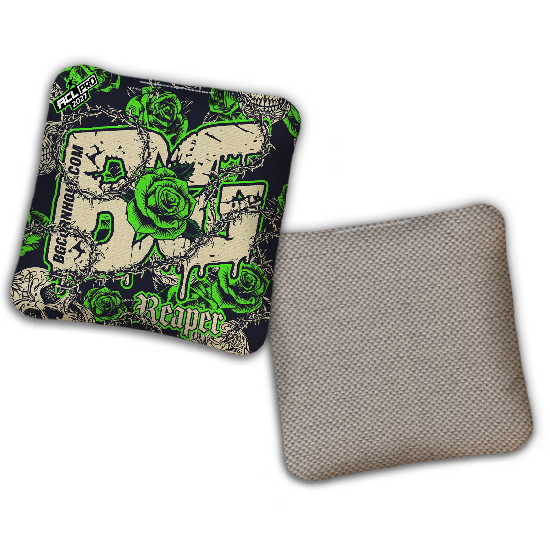 2027 BG Multiple Bag Models "THORNS AND ROSES" - ACL Pro Stamped Cornhole Bags - SET OF 4 BAGS