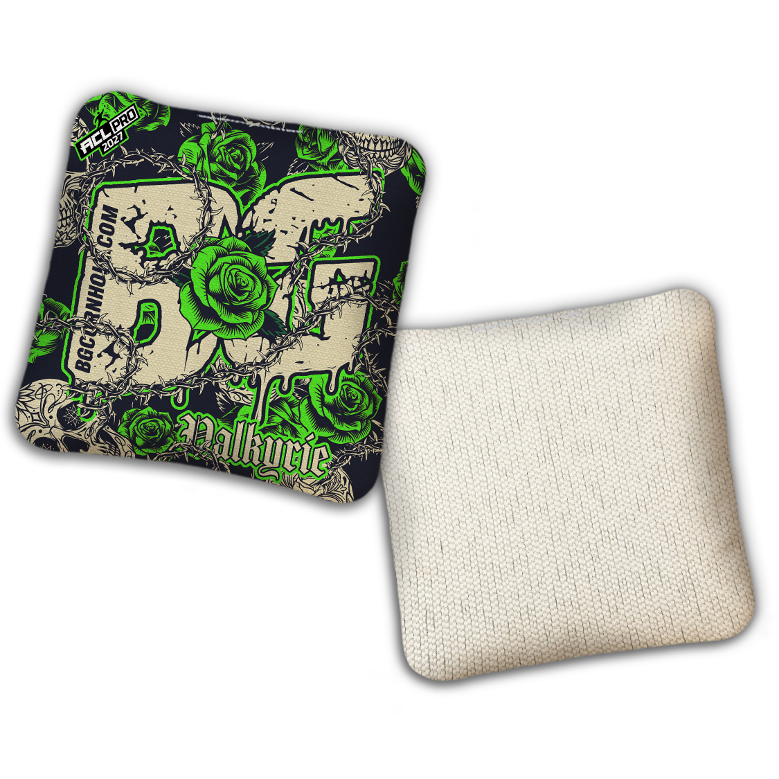 2027 BG Multiple Bag Models "THORNS AND ROSES" - ACL Pro Stamped Cornhole Bags - SET OF 4 BAGS