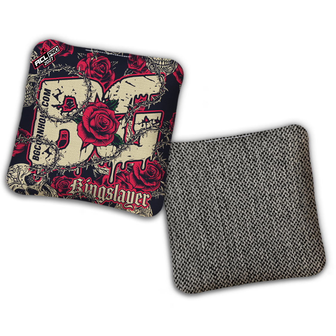 2027 BG Multiple Bag Models "THORNS AND ROSES" - ACL Pro Stamped Cornhole Bags - SET OF 4 BAGS