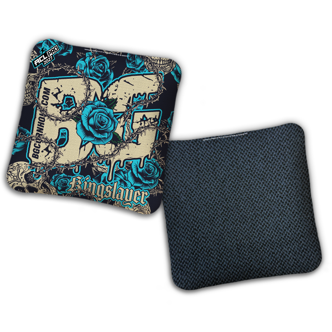 2027 BG Multiple Bag Models "THORNS AND ROSES" - ACL Pro Stamped Cornhole Bags - SET OF 4 BAGS