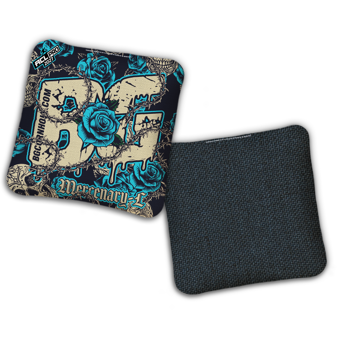 2027 BG Multiple Bag Models "THORNS AND ROSES" - ACL Pro Stamped Cornhole Bags - SET OF 4 BAGS