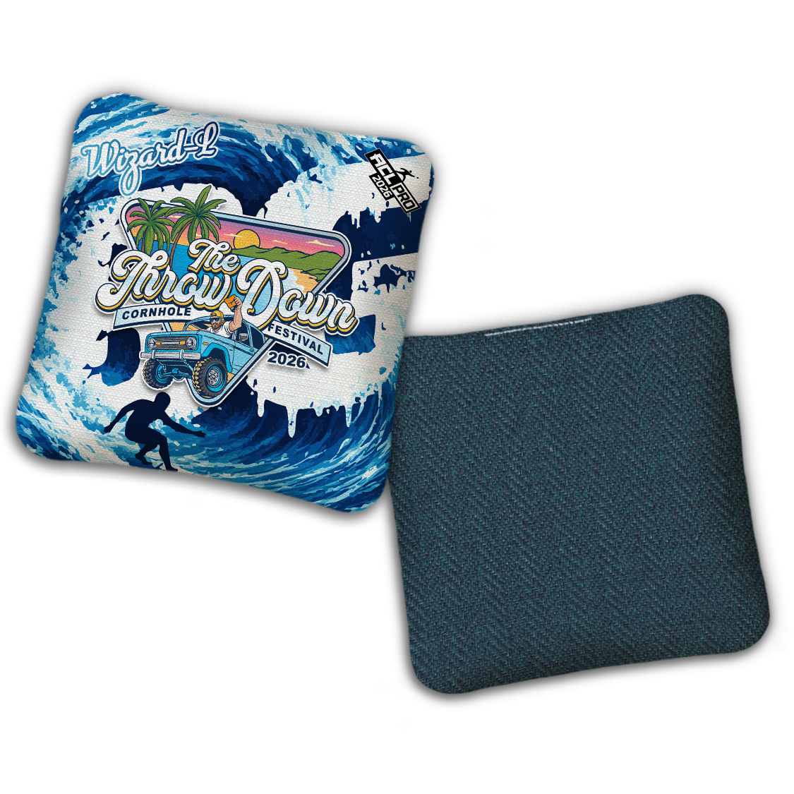 2026 Multiple Bag Models  “The Throw Down” - ACL Pro Stamped Cornhole Bags - SET OF 4