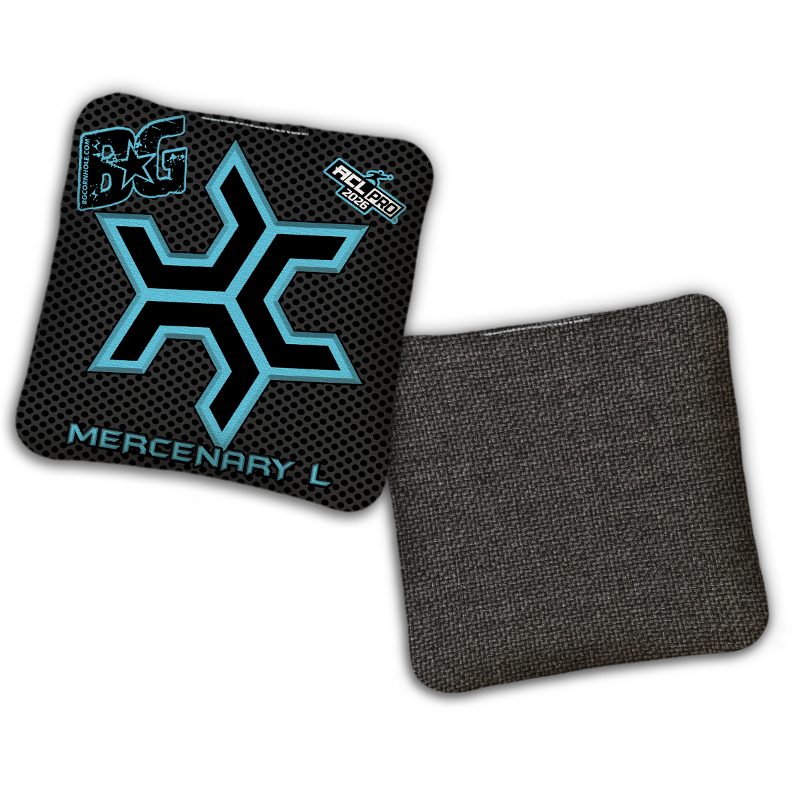 2026 Multiple Bag Models  "CaddySack Carbon Fiber” Collab - ACL Pro Stamped Cornhole Bags - SET OF 4 BAGS