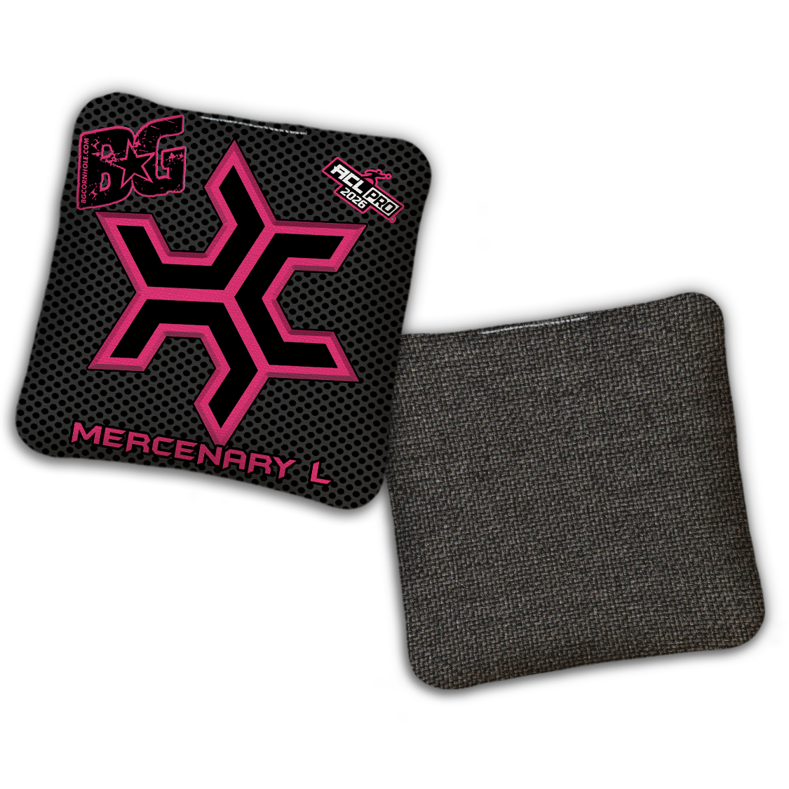 2026 Multiple Bag Models  "CaddySack Carbon Fiber” Collab - ACL Pro Stamped Cornhole Bags - SET OF 4 BAGS