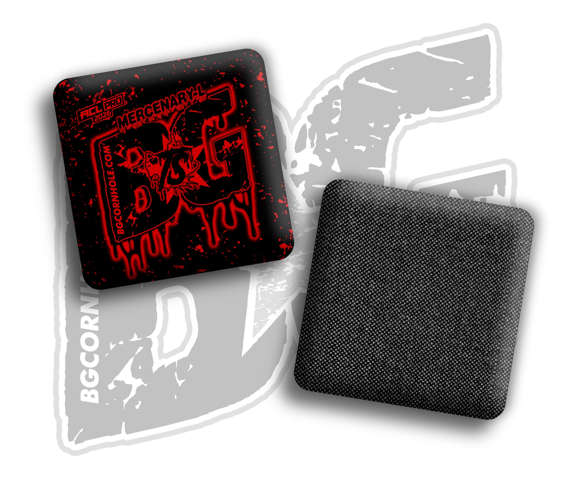 2026 BG Multiple Bag Models "Toss Sauce Drip" Collab - ACL Pro Stamped Cornhole Bags - SET OF 4 BAGS