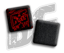 Load image into Gallery viewer, 2026 Multiple Bag Models &quot;Toss Sauce Drip&quot; Collab - ACL Pro Stamped Cornhole Bags - SET OF 4 BAGS