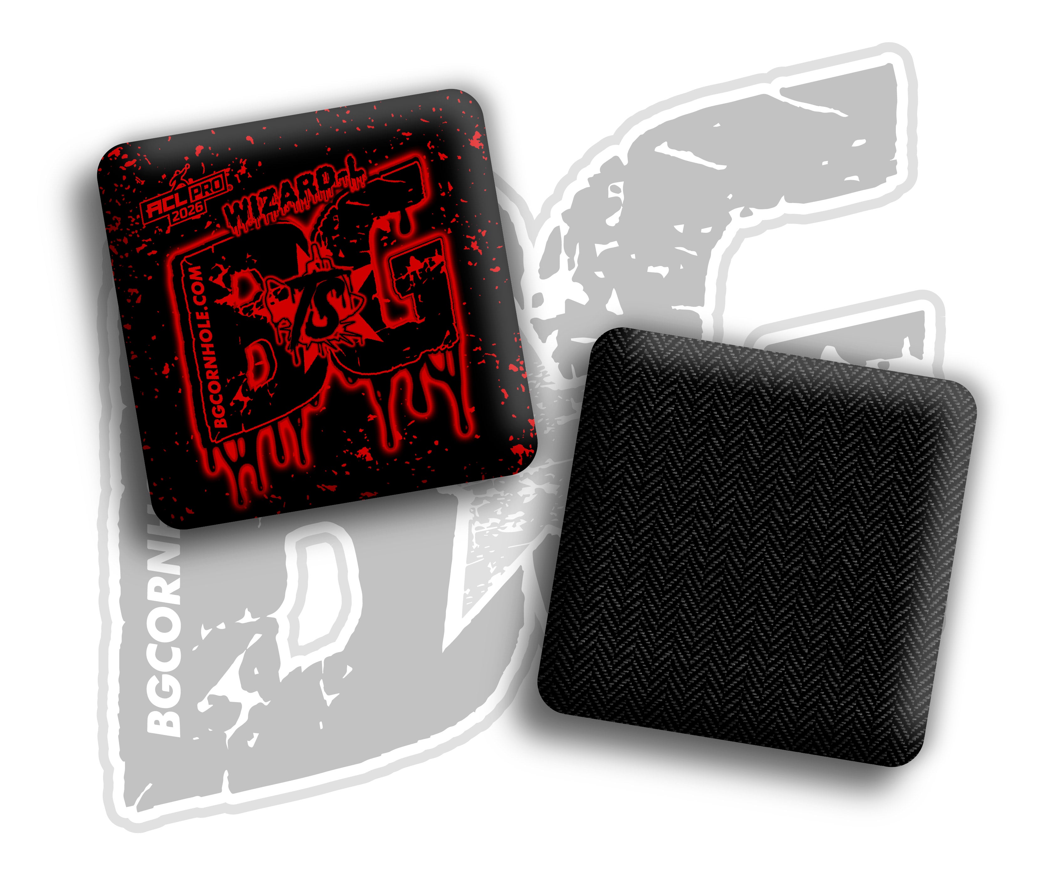2026 BG Multiple Bag Models "Toss Sauce Drip" Collab - ACL Pro Stamped Cornhole Bags - SET OF 4 BAGS