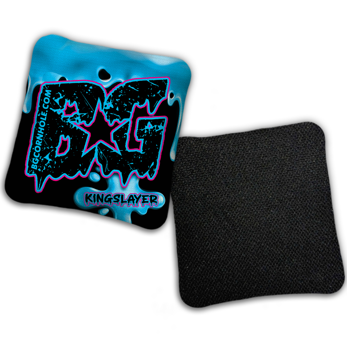 UNSTAMPED BG Multiple Bag Models "DRIP" - Cornhole Bags - SET OF 4 BAGS