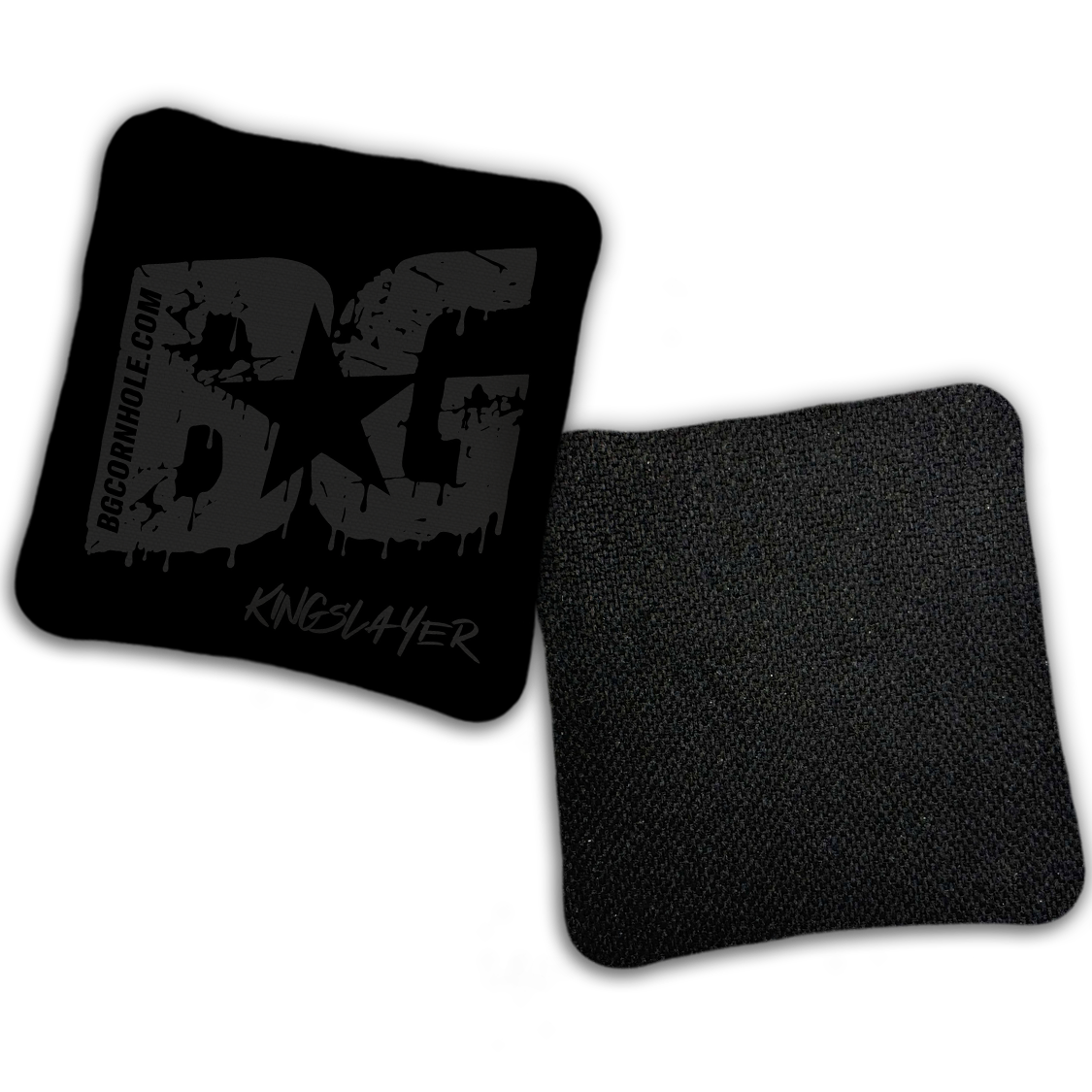 UNSTAMPED BG Multiple Bag Models "Blackout" - Cornhole Bags - SET OF 4 BAGS
