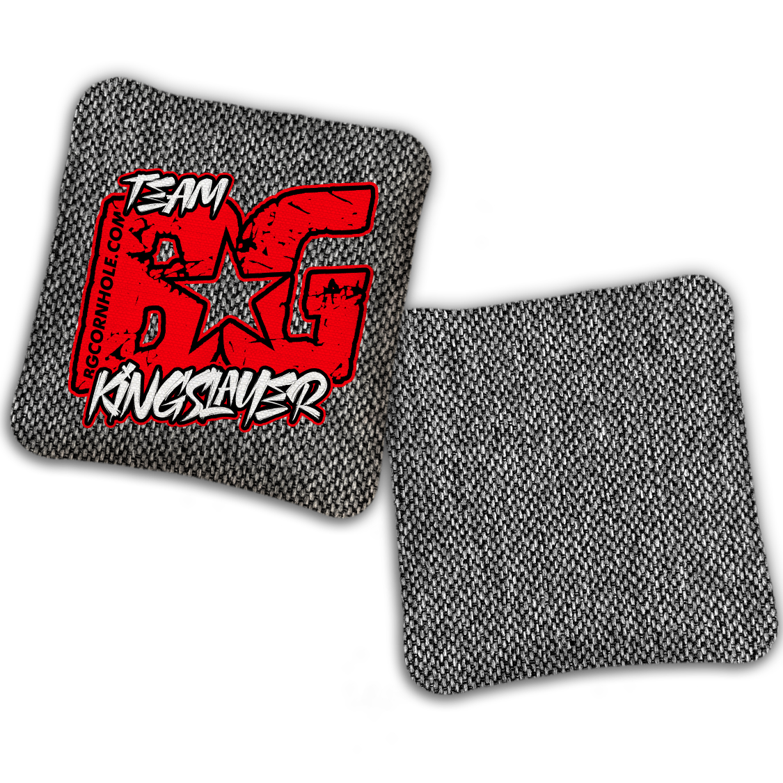 UNSTAMPED BG KINGSLAYER “ESPN THROWBACK COLORMATCH" - Cornhole Bags - SET OF 4 BAGS