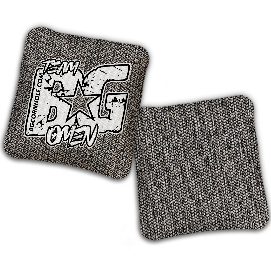 UNSTAMPED BG OMEN “ESPN THROWBACK COLORMATCH" - Cornhole Bags - SET OF 4 BAGS