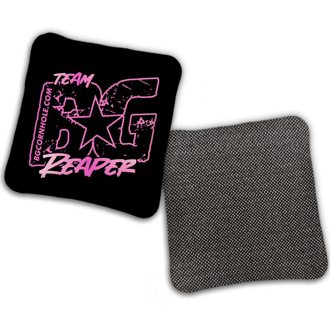 UNSTAMPED BG Multiple Bag Models "OUTLINED TEAM BG" - Cornhole Bags - SET OF 4 BAGS