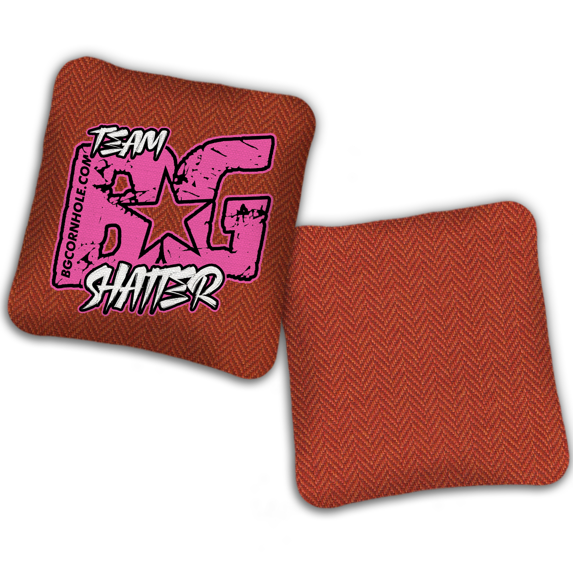 UNSTAMPED BG SHATTER “ESPN THROWBACK COLORMATCH" - Cornhole Bags - SET OF 4 BAGS