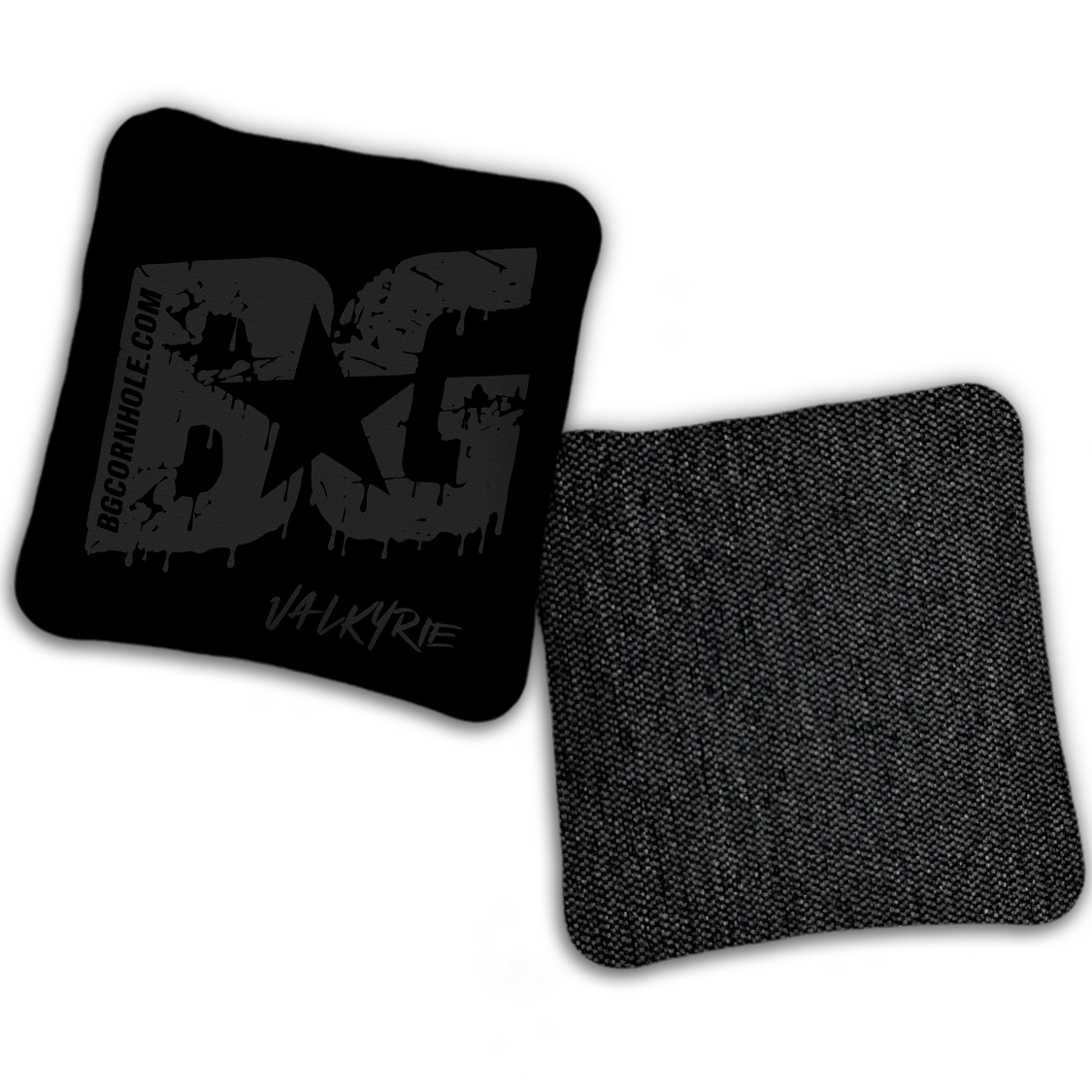 UNSTAMPED BG Multiple Bag Models "Blackout" - Cornhole Bags - SET OF 4 BAGS