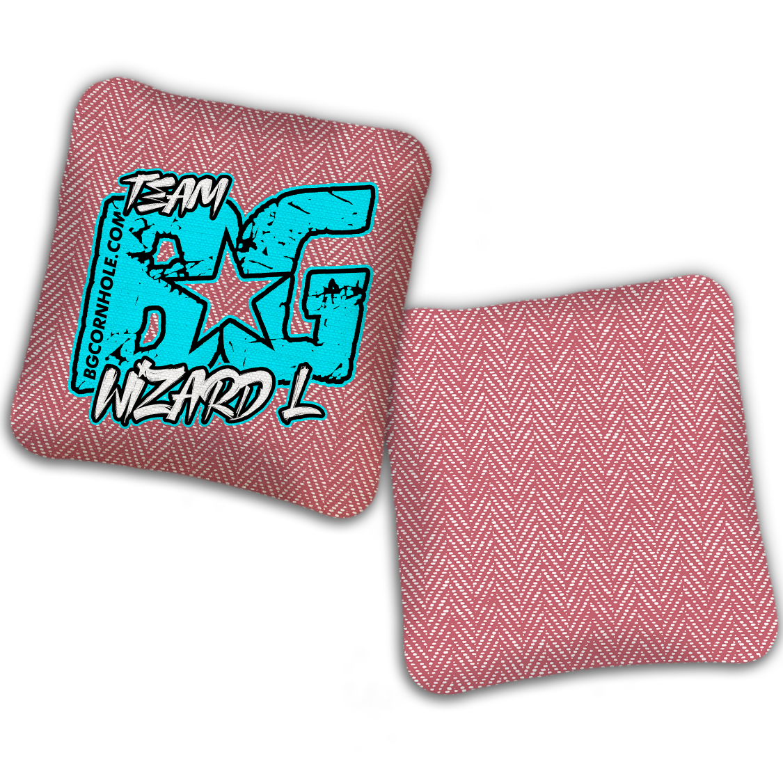 UNSTAMPED BG WIZARD-L “ESPN THROWBACK COLORMATCH" - Cornhole Bags - SET OF 4 BAGS