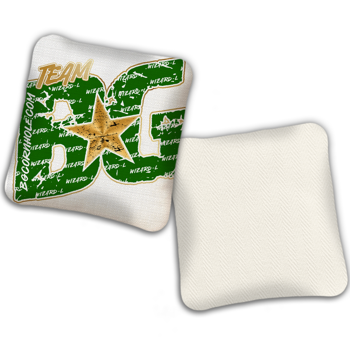 UNSTAMPED BG Wizard L "Big BG Colormatch" - Cornhole Bags - SET OF 4 BAGS