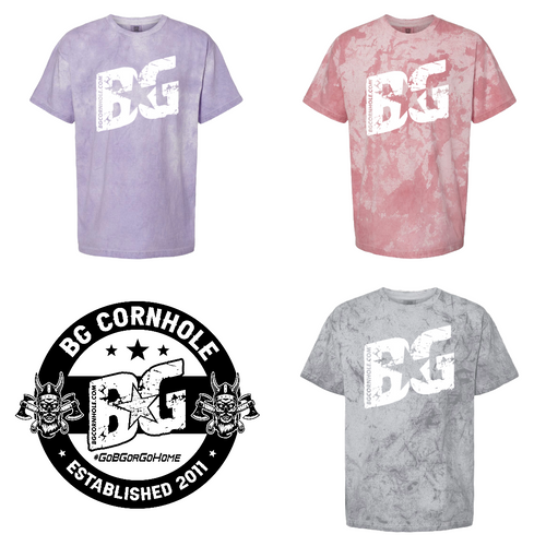 Tie Dye BG Comfort Colors Unisex Tee - Multiple Colors