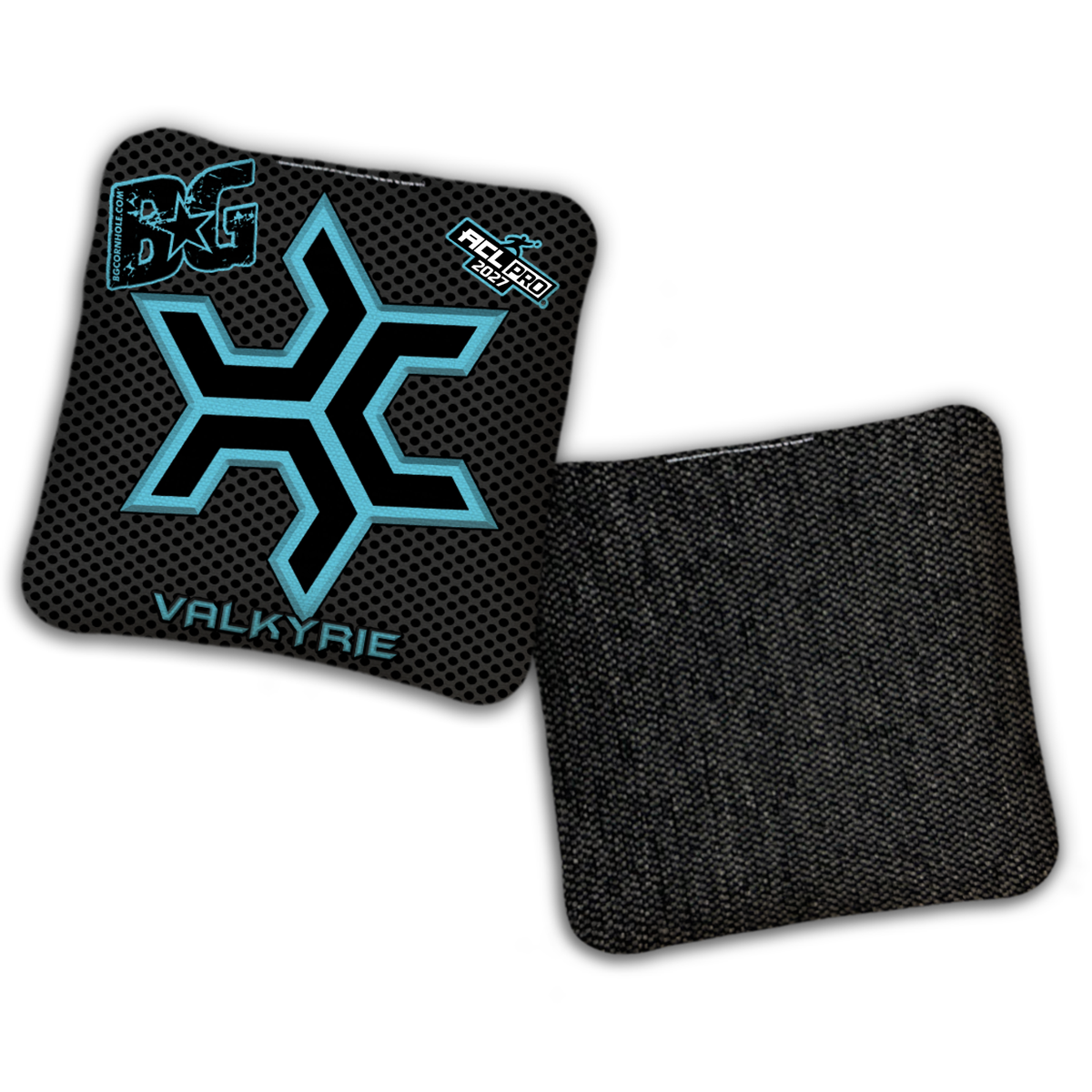 2027 ACL - Multiple Bag Models  "CaddySack Carbon Fiber” Collab - Pro Stamped Cornhole Bags - SET OF 4 BAGS