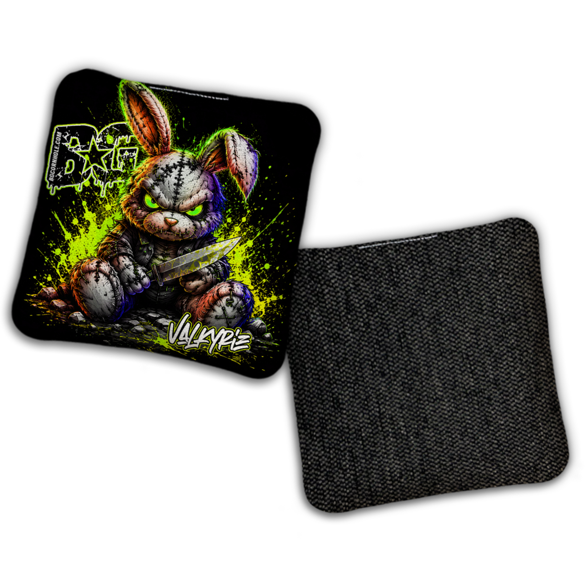 UNSTAMPED - BG Multiple Bag Models "BAD BUNNY" - Cornhole Bags - SET OF 4 BAGS