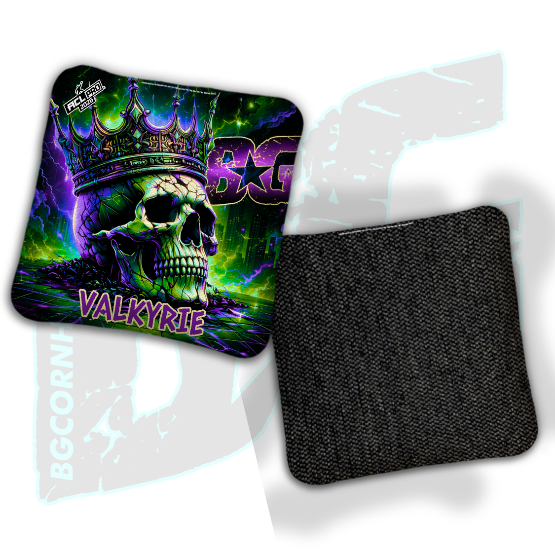 2026 BG Multiple Bag Models "Royal Ruins" - ACL Pro Stamped Cornhole Bags - SET OF 4 BAGS
