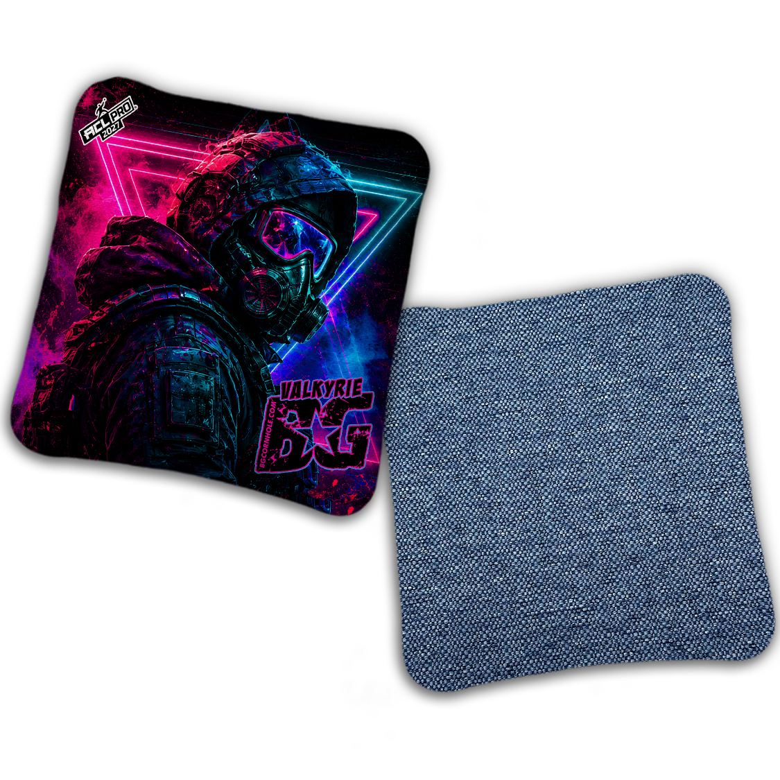 2027 BG Multiple Bag Models "NIGHT PROTOCOL" - ACL Pro Stamped Cornhole Bags - SET OF 4 BAGS